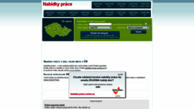 What Nabidka-prace-online.cz website looked like in 2019 (4 years ago)
