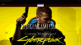 What Nextgengamersnet.com website looked like in 2019 (5 years ago)