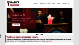What Nadcp.org website looked like in 2019 (4 years ago)