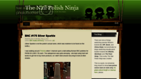 What Nailpolishninja.blogspot.com website looked like in 2019 (4 years ago)