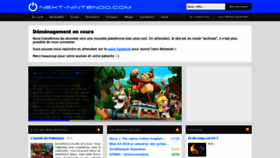What Next-nintendo.com website looked like in 2019 (4 years ago)