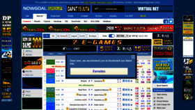 What Nowgoal.vip website looked like in 2019 (6 years ago)