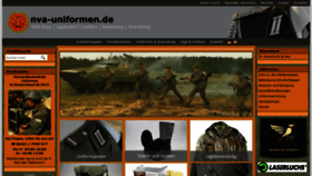 What Nva-uniformen.de website looked like in 2019 (4 years ago)