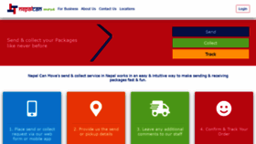 What Nepalcanmove.com website looked like in 2019 (4 years ago)