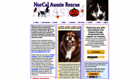 What Norcalaussierescue.com website looked like in 2019 (4 years ago)