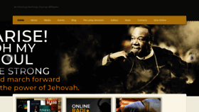 What Ndwministries.net website looked like in 2019 (4 years ago)