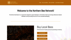 What Northernbeenetwork.org website looked like in 2019 (4 years ago)