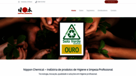 What Nipponchemical.net.br website looked like in 2019 (4 years ago)