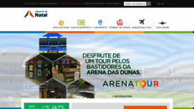 What Natal.aero website looked like in 2019 (4 years ago)