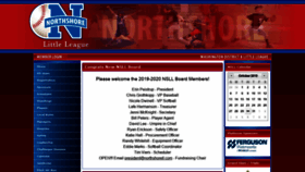What Northshorell.com website looked like in 2019 (4 years ago)