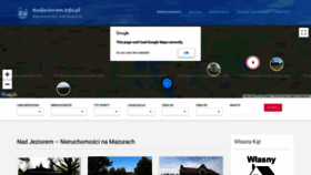 What Nadjeziorem.info.pl website looked like in 2019 (4 years ago)