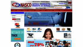 What Nascoofficeproducts.com website looked like in 2019 (4 years ago)