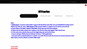 What Nyturbo.com website looked like in 2019 (4 years ago)