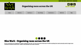 What Nice-work.org.uk website looked like in 2019 (4 years ago)