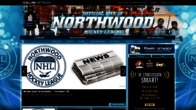What Northwoodhockey.ca website looked like in 2019 (4 years ago)
