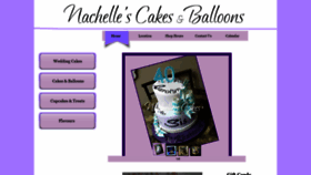 What Nachellescakes.com website looked like in 2019 (4 years ago)
