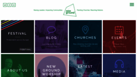 What Newgroundchurches.org website looked like in 2019 (4 years ago)