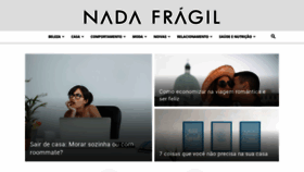 What Nadafragil.com.br website looked like in 2019 (4 years ago)