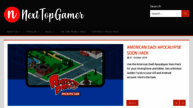 What Nexttopgamer.com website looked like in 2019 (4 years ago)