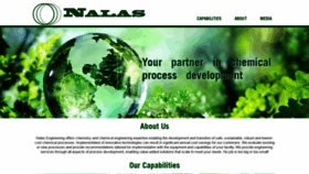 What Nalasengineering.com website looked like in 2019 (4 years ago)