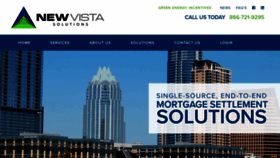 What Newvistasolutions.com website looked like in 2019 (4 years ago)