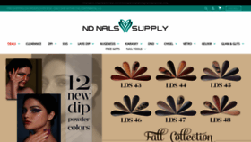 What Ndnailsupply.com website looked like in 2019 (4 years ago)