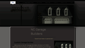 What Ncgaragebuilders.com website looked like in 2019 (4 years ago)