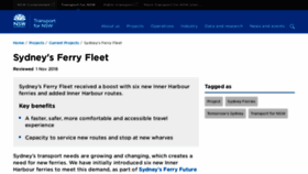 What Nameyourferry.com.au website looked like in 2019 (4 years ago)