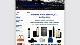 What Newmanh2o.com website looked like in 2019 (4 years ago)
