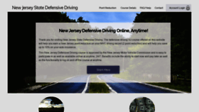 What Newjerseystatedefensivedriving.com website looked like in 2019 (4 years ago)