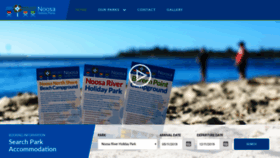 What Noosaholidayparks.com.au website looked like in 2019 (4 years ago)