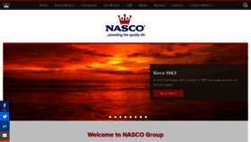 What Nasco.net website looked like in 2019 (4 years ago)