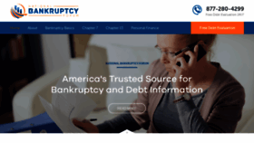 What Natlbankruptcy.com website looked like in 2019 (4 years ago)