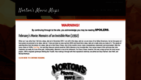 What Nortonsmoviemaps.com website looked like in 2019 (4 years ago)