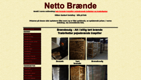 What Nettobraende.dk website looked like in 2019 (4 years ago)
