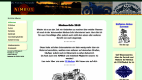 What Nimbus-motorrad.de website looked like in 2019 (4 years ago)