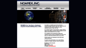 What Noamex.com website looked like in 2019 (4 years ago)