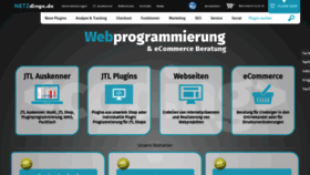 What Netzdinge.de website looked like in 2019 (4 years ago)