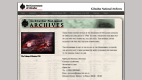 What Nationalarchives.gi website looked like in 2019 (4 years ago)