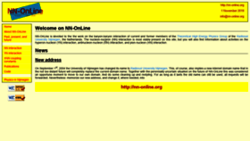 What Nn-online.org website looked like in 2019 (4 years ago)