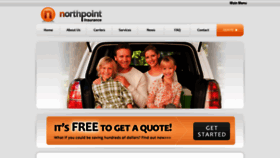 What Northpoint-insurance.com website looked like in 2019 (4 years ago)