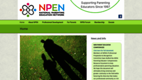 What Npen.org website looked like in 2019 (4 years ago)