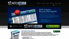 What Ntfsundelete.com website looked like in 2019 (4 years ago)