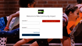 What Nike.benevity.org website looked like in 2019 (4 years ago)