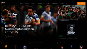 What Northamptonsaints.co.uk website looked like in 2019 (5 years ago)