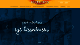 What Neo-clinics.com website looked like in 2019 (4 years ago)