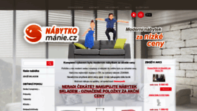 What Nabytkomanie.cz website looked like in 2019 (4 years ago)
