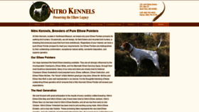 What Nitrokennels.com website looked like in 2019 (4 years ago)