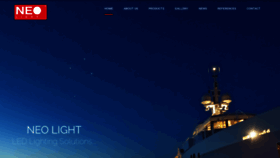 What Neo-lite.com website looked like in 2019 (5 years ago)