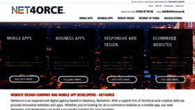 What Net4orce.co.uk website looked like in 2019 (4 years ago)